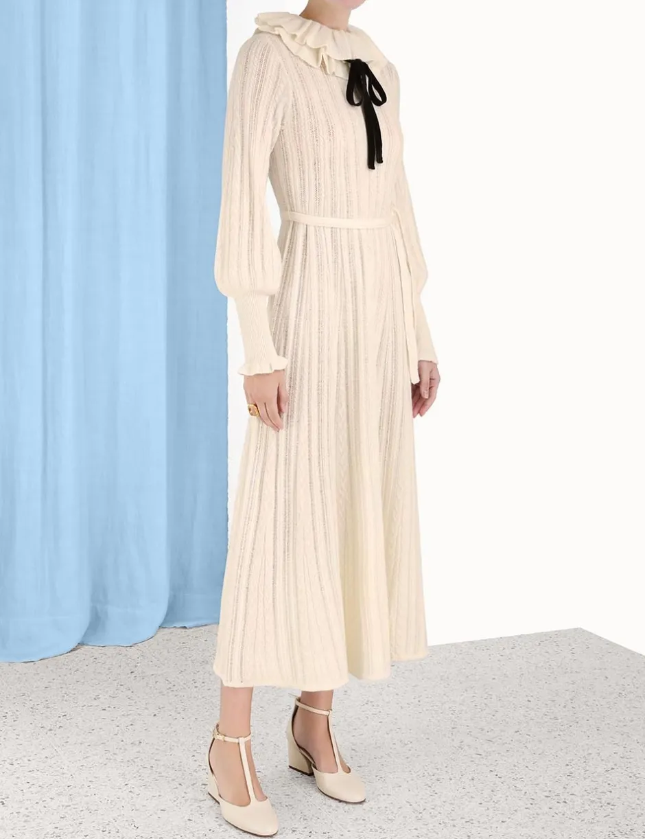 Discount ZIMMERMANN Luminosity Frill Neck Dress