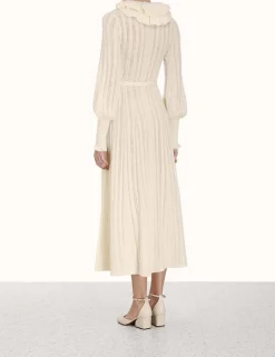Discount ZIMMERMANN Luminosity Frill Neck Dress