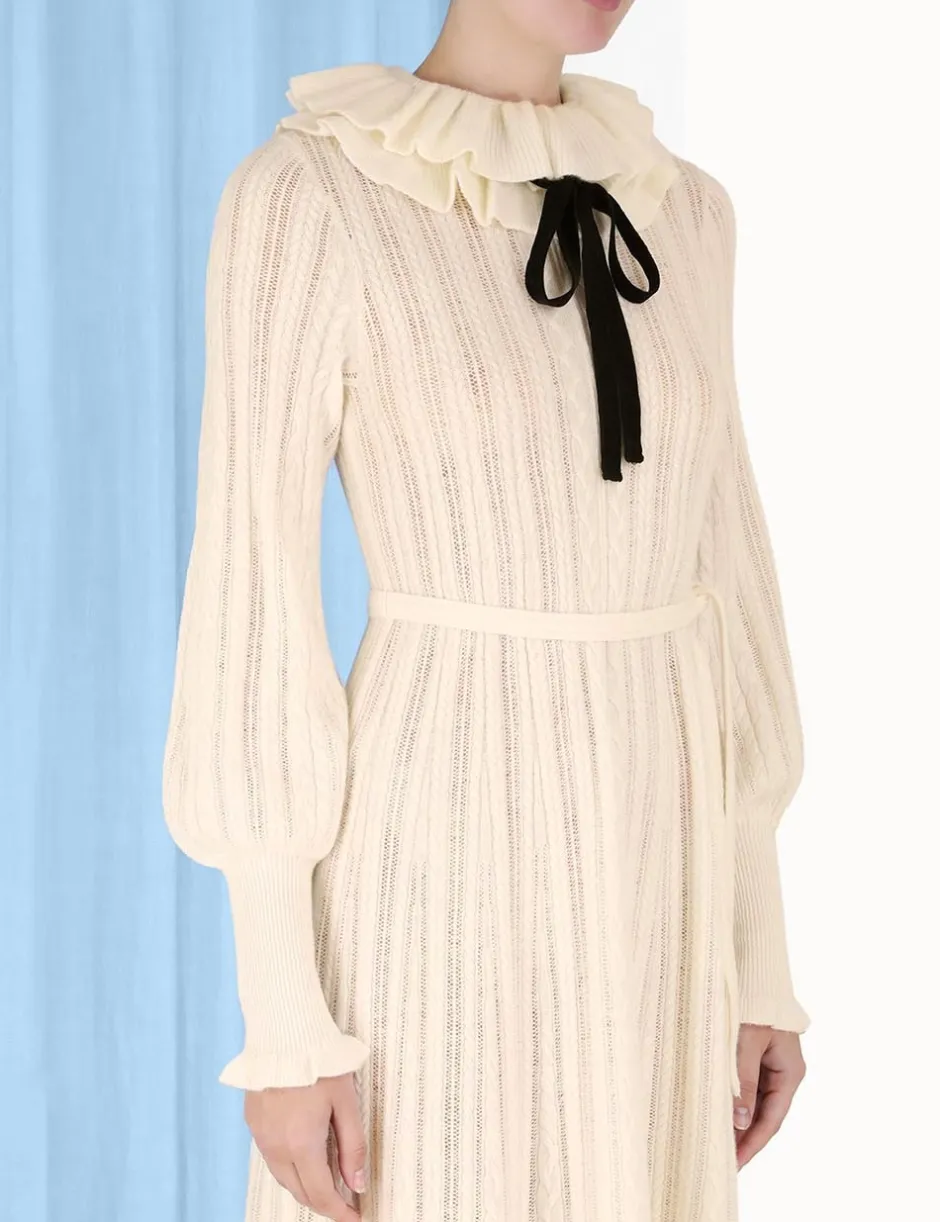 Discount ZIMMERMANN Luminosity Frill Neck Dress