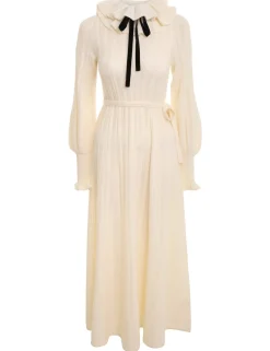 Online ZIMMERMANN Luminosity Frill Neck Dress