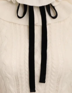 New ZIMMERMANN Luminosity Frill Neck Sweater