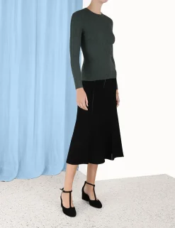 Sale ZIMMERMANN Luminosity Knit Panelled Skirt