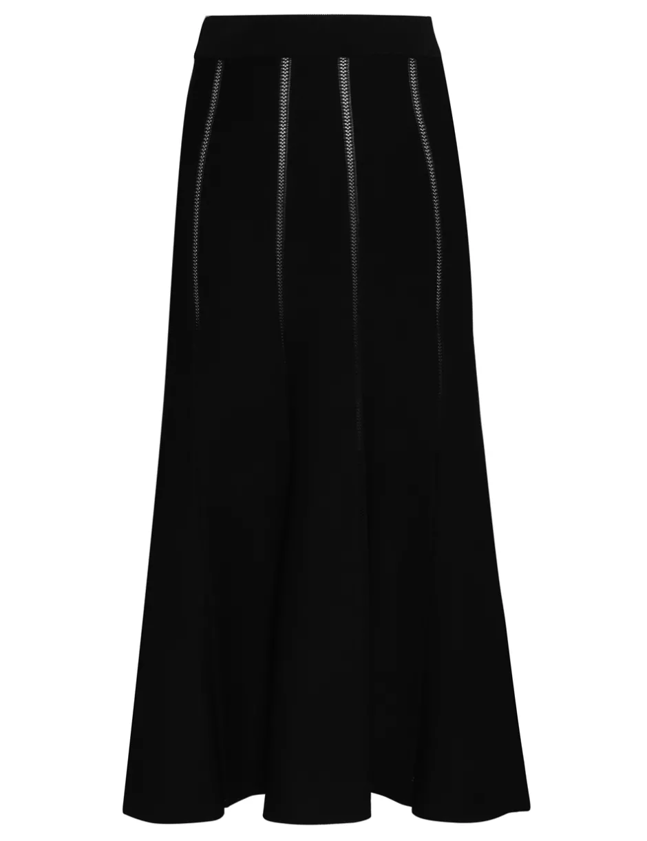 New ZIMMERMANN Luminosity Knit Panelled Skirt