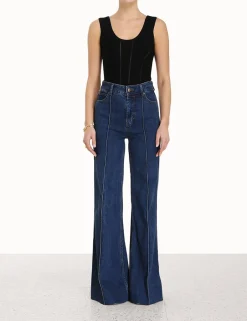 Outlet ZIMMERMANN Luminosity Knit Panelled Tank