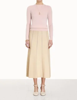Best ZIMMERMANN Luminosity Knit Panelled Skirt