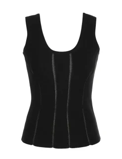 Online ZIMMERMANN Luminosity Knit Panelled Tank