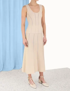 ZIMMERMANN Luminosity Knit Panelled Tank