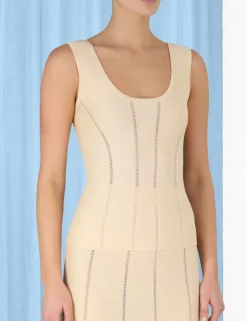 ZIMMERMANN Luminosity Knit Panelled Tank