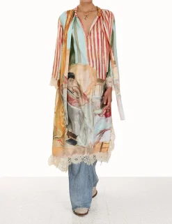 Online ZIMMERMANN Luminosity Lace Back Midi