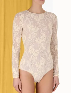 Clearance ZIMMERMANN Luminosity Lace Bodysuit