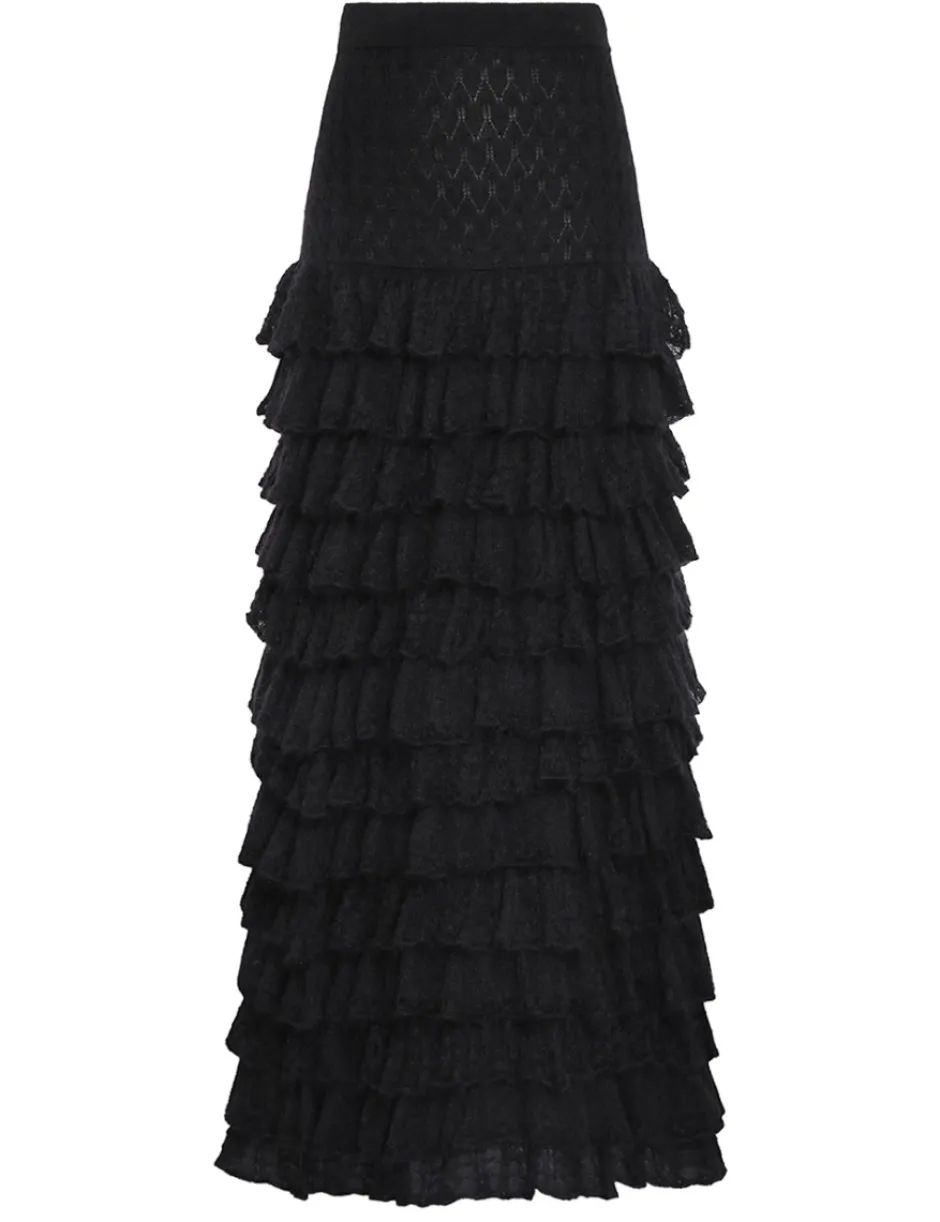 ZIMMERMANN Luminosity Lace Frill Skirt