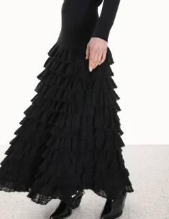 Hot ZIMMERMANN Luminosity Lace Frill Skirt