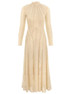 Hot ZIMMERMANN Luminosity Lace Panelled Midi