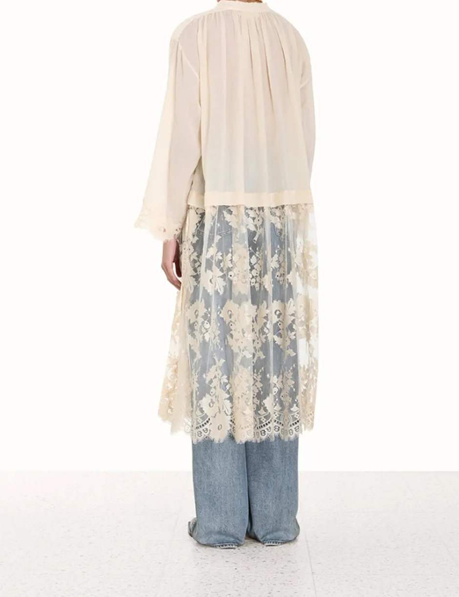 ZIMMERMANN Luminosity Lace Shirt