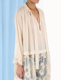 Online ZIMMERMANN Luminosity Lace Shirt