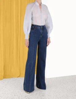 Online ZIMMERMANN Luminosity Lantern Blouse