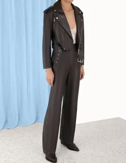 Clearance ZIMMERMANN Luminosity Leather Biker