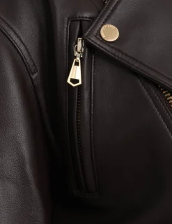 Clearance ZIMMERMANN Luminosity Leather Biker
