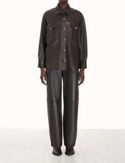 Sale ZIMMERMANN Luminosity Leather Pant