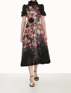 New ZIMMERMANN Luminosity Liftoff Flower Midi