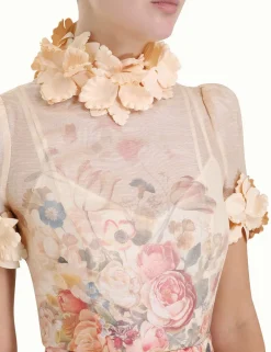 Online ZIMMERMANN Luminosity Liftoff Flower Top