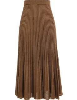 Best ZIMMERMANN Luminosity Lurex Midi Skirt