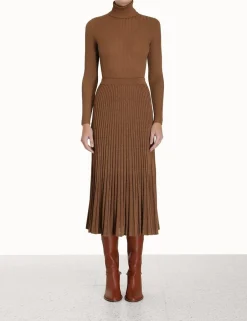 ZIMMERMANN Luminosity Lurex Midi Skirt