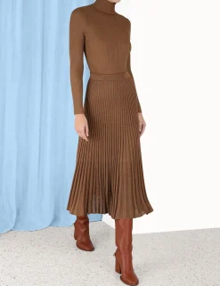 ZIMMERMANN Luminosity Lurex Midi Skirt