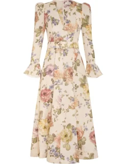 Outlet ZIMMERMANN Luminosity Midi Dress
