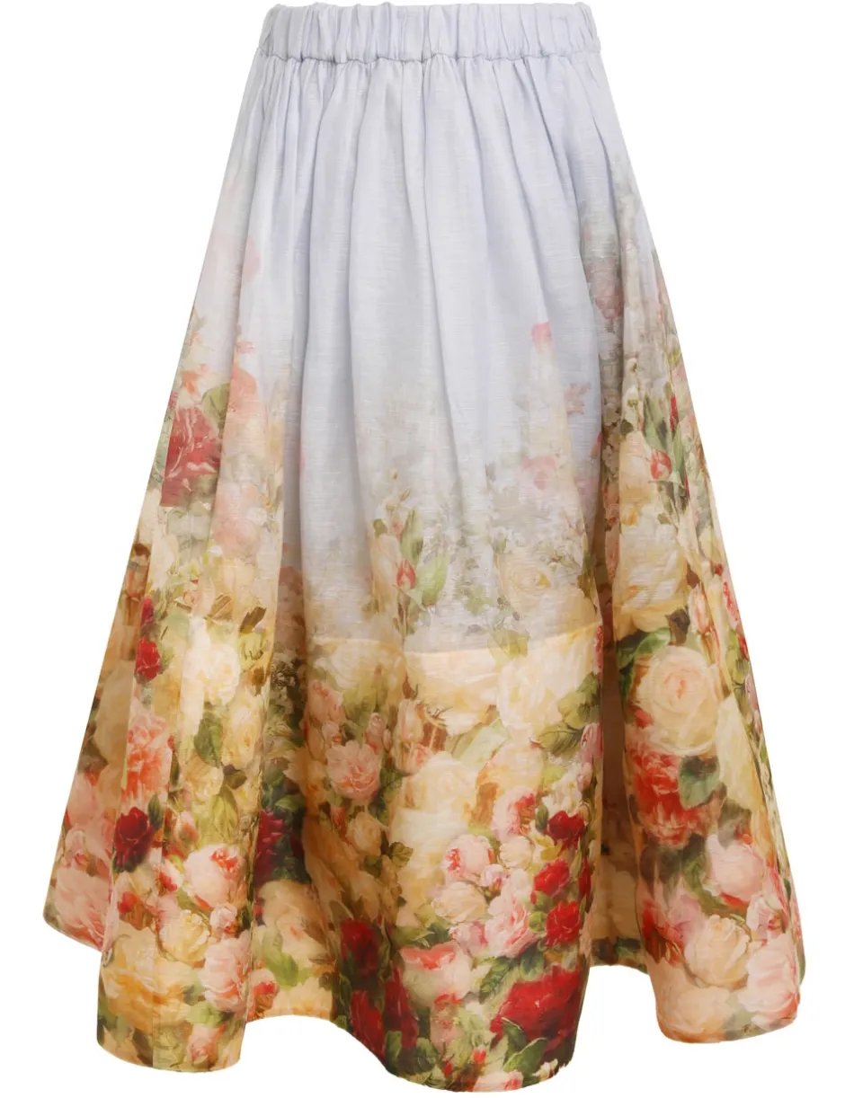 New ZIMMERMANN Luminosity Midi Skirt