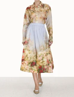 New ZIMMERMANN Luminosity Midi Skirt