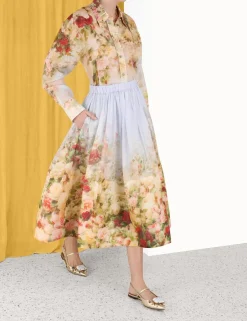 New ZIMMERMANN Luminosity Midi Skirt