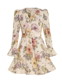 New ZIMMERMANN Luminosity Mini Dress