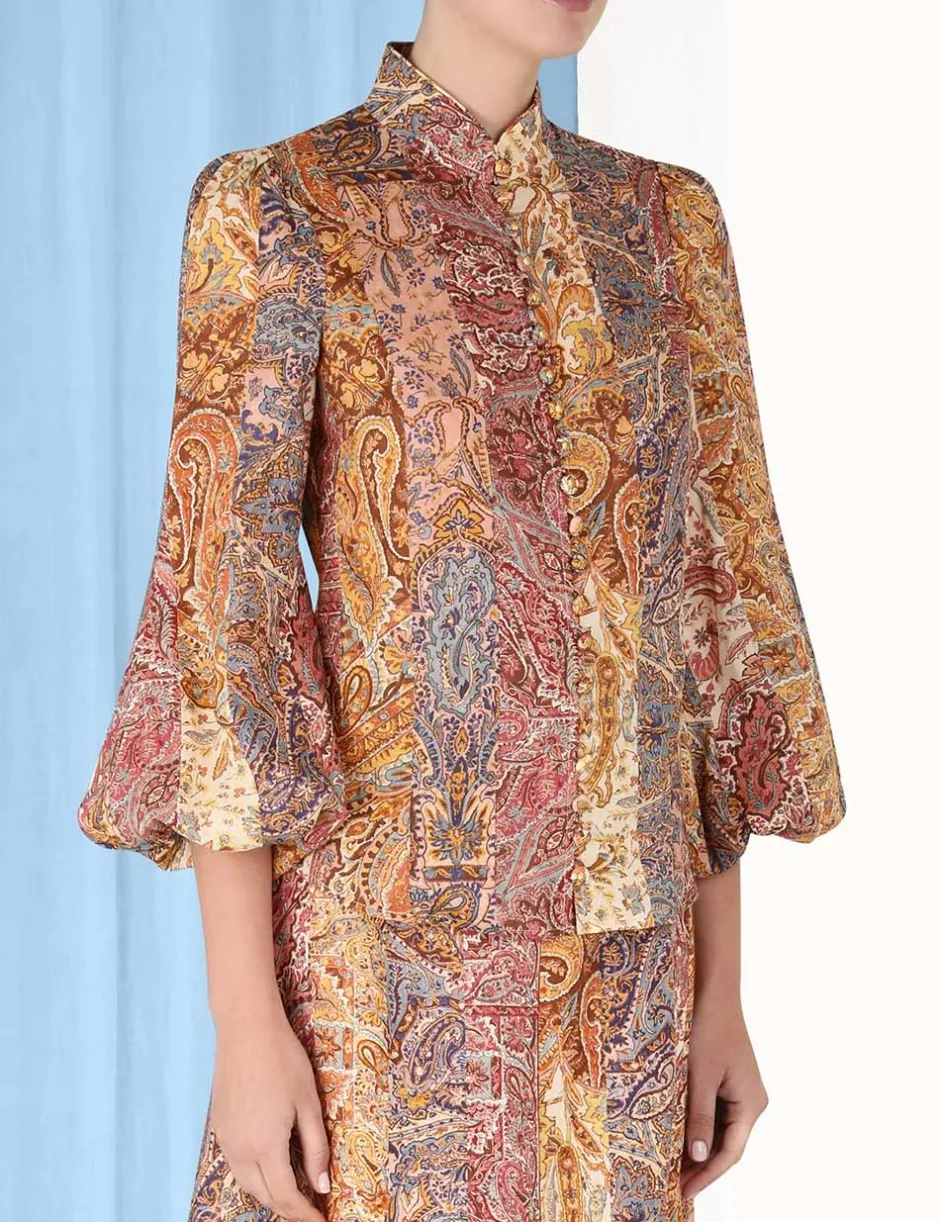 ZIMMERMANN Luminosity Paisley Blouse