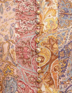 Clearance ZIMMERMANN Luminosity Paisley Blouse