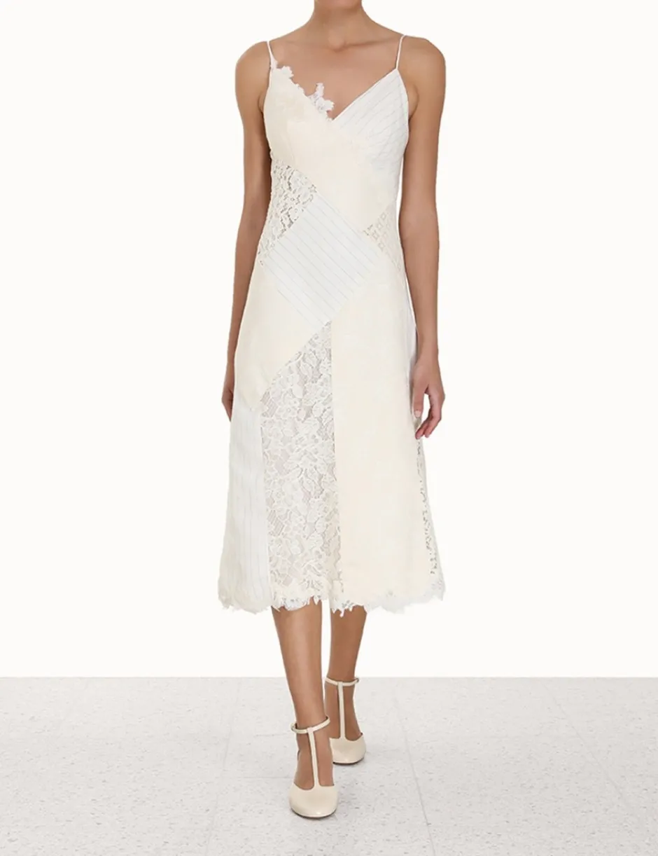 Best ZIMMERMANN Luminosity Patch Lace Dress