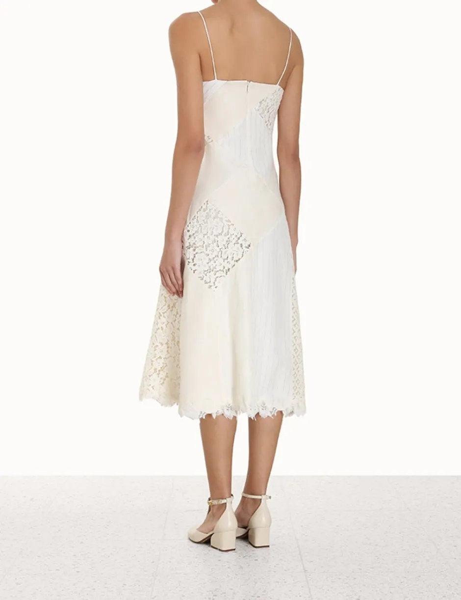 Best ZIMMERMANN Luminosity Patch Lace Dress