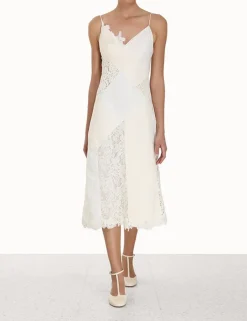 Discount ZIMMERMANN Luminosity Patch Lace Dress