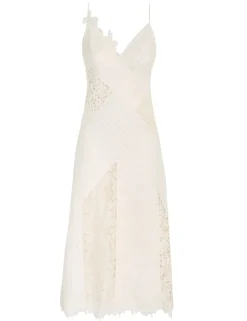 New ZIMMERMANN Luminosity Patch Lace Dress