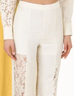 Sale ZIMMERMANN Luminosity Patch Lace Pant