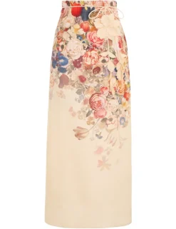 Online ZIMMERMANN Luminosity Pencil Midi Skirt