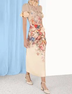 Online ZIMMERMANN Luminosity Pencil Midi Skirt