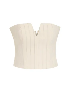 Clearance ZIMMERMANN Luminosity Pinstripe Bustier