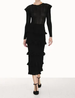 New ZIMMERMANN Luminosity Ruffle Dress