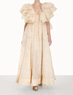 ZIMMERMANN Luminosity Ruffle Gown