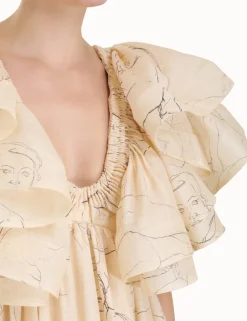 ZIMMERMANN Luminosity Ruffle Gown