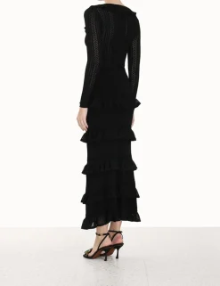 Hot ZIMMERMANN Luminosity Ruffle Midi Skirt