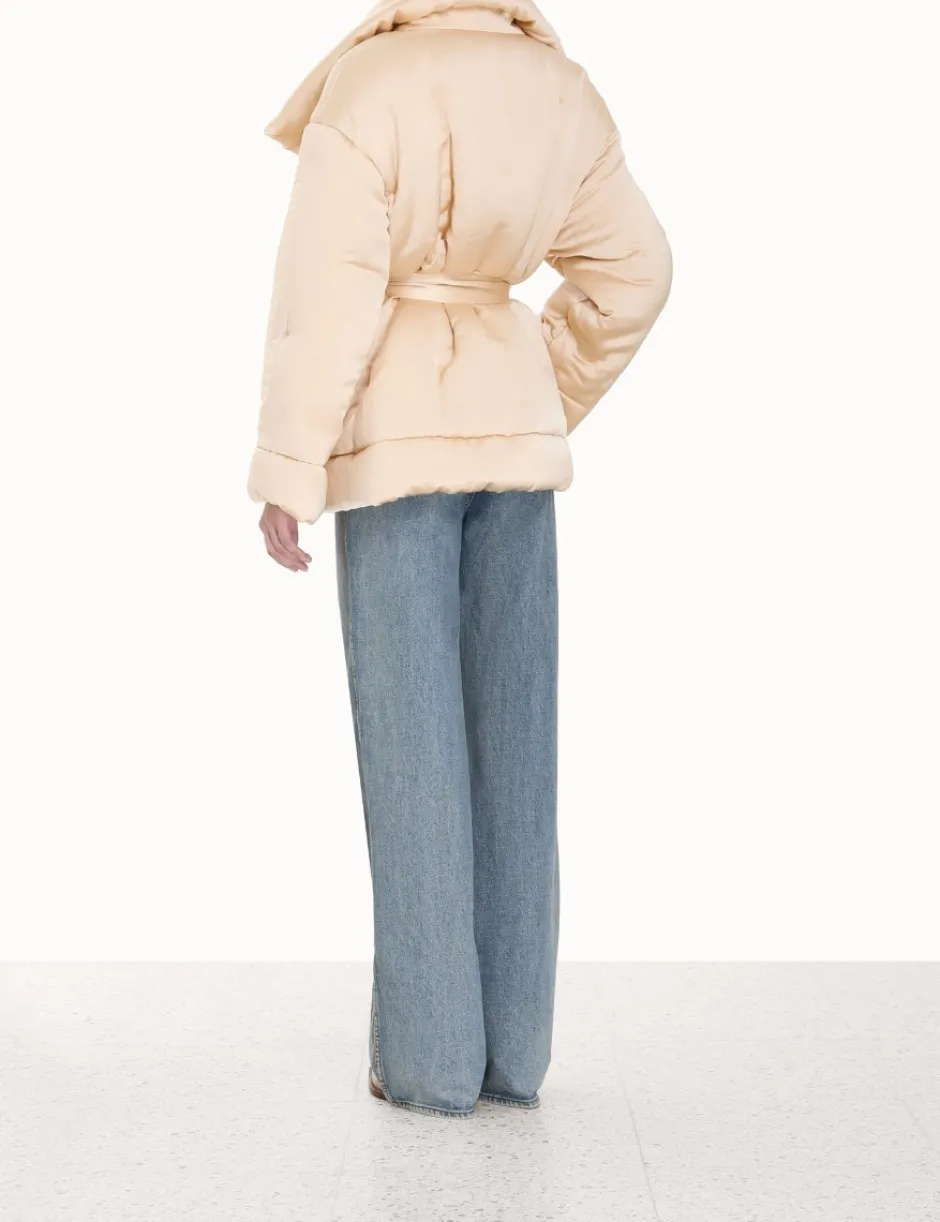 Clearance ZIMMERMANN Luminosity Satin Wadded Jacket