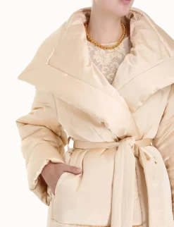 Outlet ZIMMERMANN Luminosity Satin Wadded Jacket