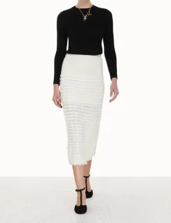 Discount ZIMMERMANN Luminosity Scallop Skirt
